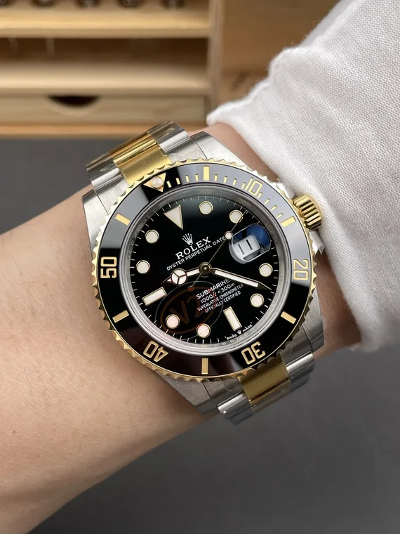 Rolex Submariner Two-Tone Black Dial 41mm