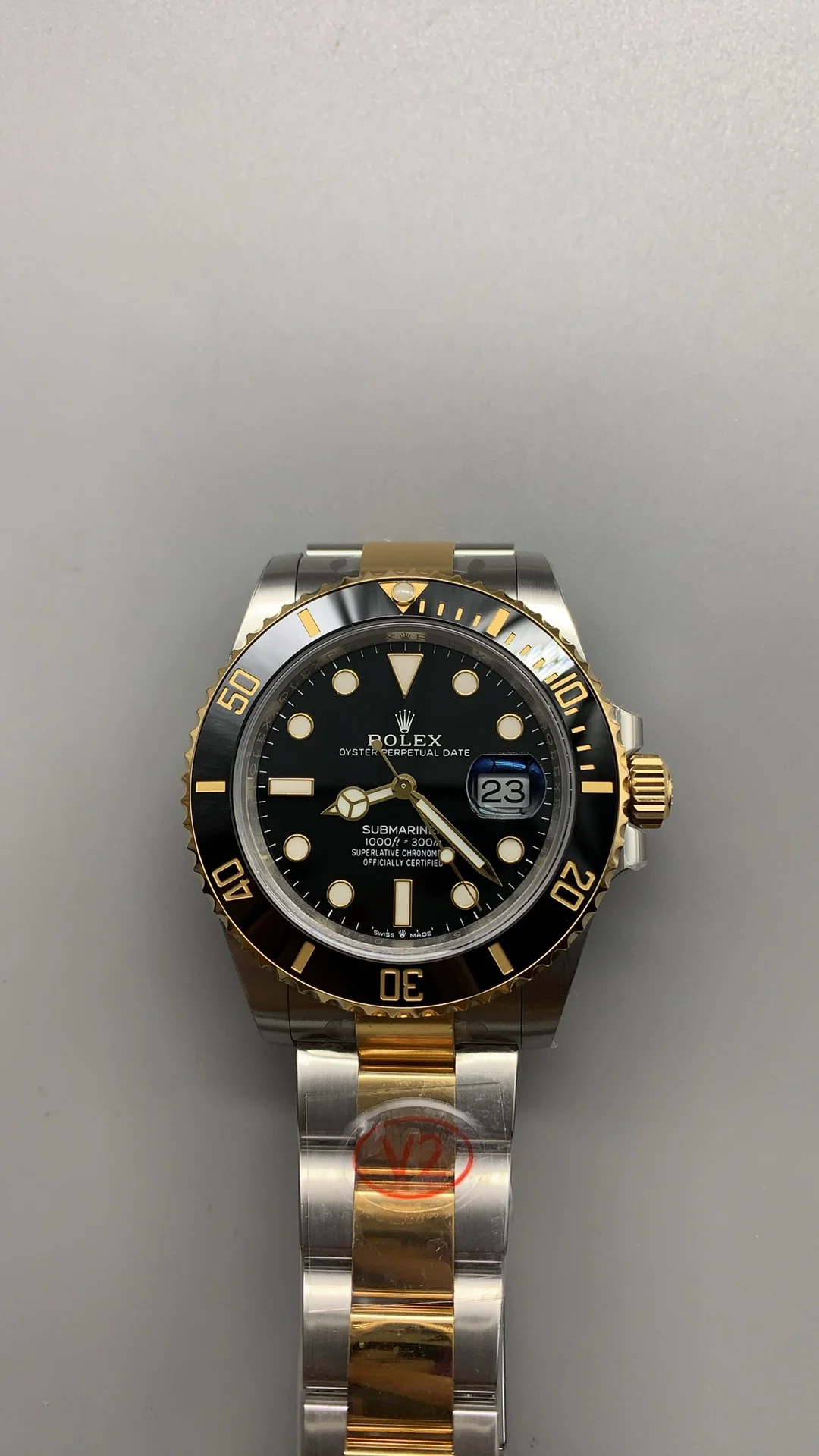 Rolex Submariner Two-Tone Black Dial 41mm