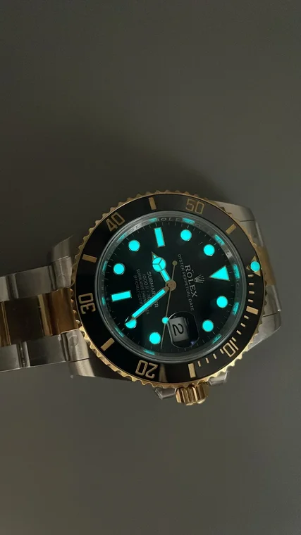 Rolex Submariner Two-Tone Black Dial 41mm