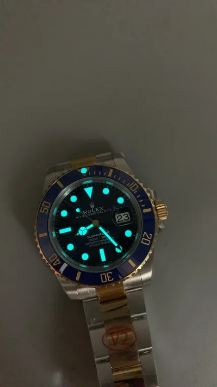 Rolex Submariner Two-Tone Blue Dial 41mm