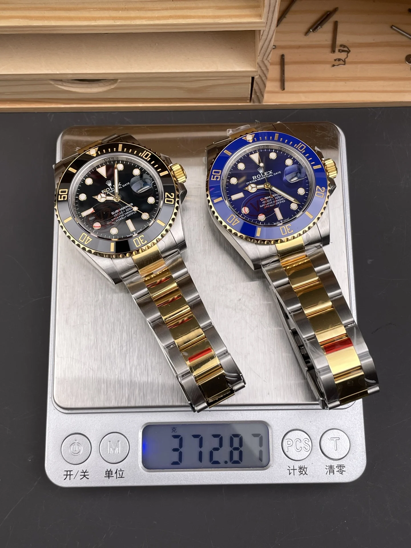 Rolex Submariner Two-Tone Blue Dial