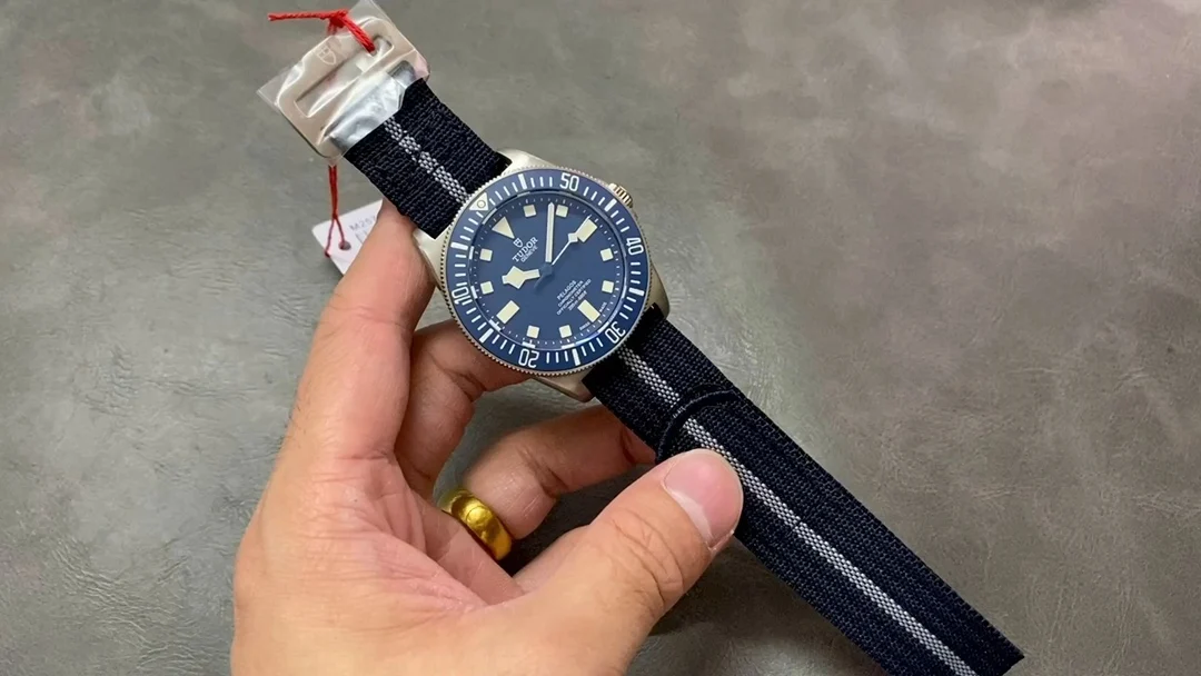 Rolex Titanium Blue Dial 42mm