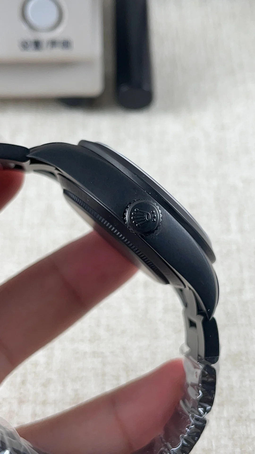Rolex Tourbillon — photographed off the sweep
