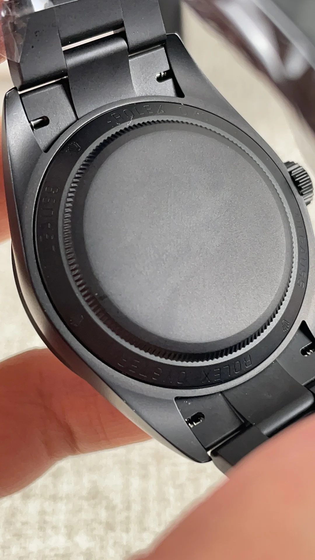 Rolex Tourbillon — photographed off the sweep