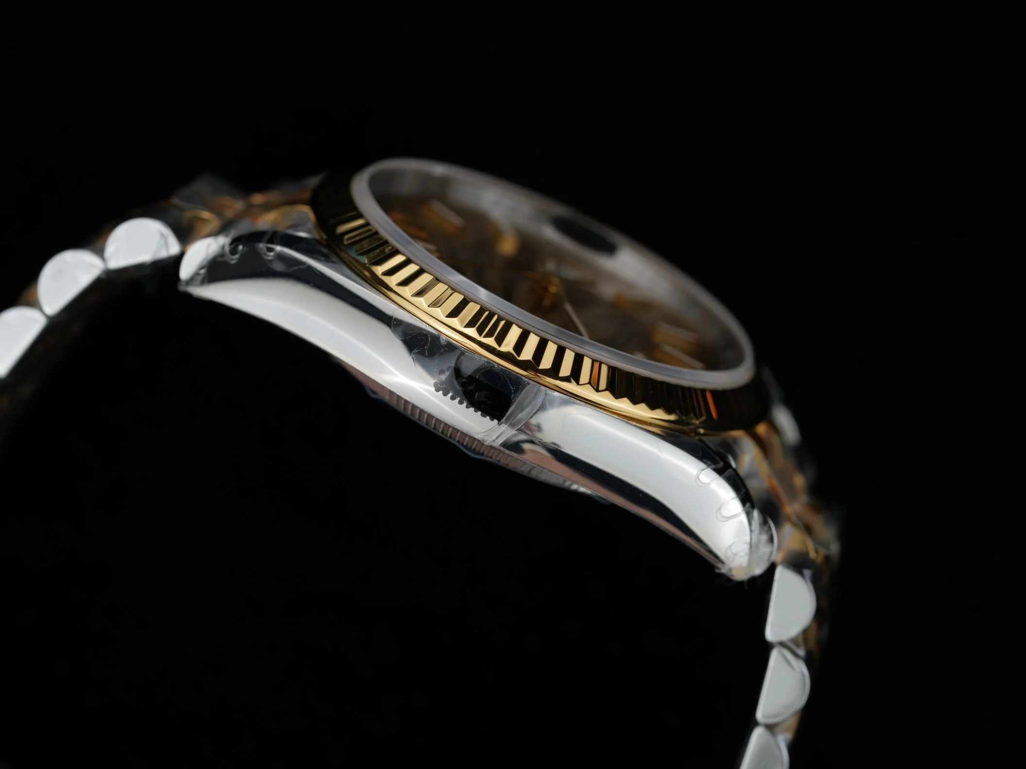 Rolex Two-Tone 36mm — photographed off the sweep