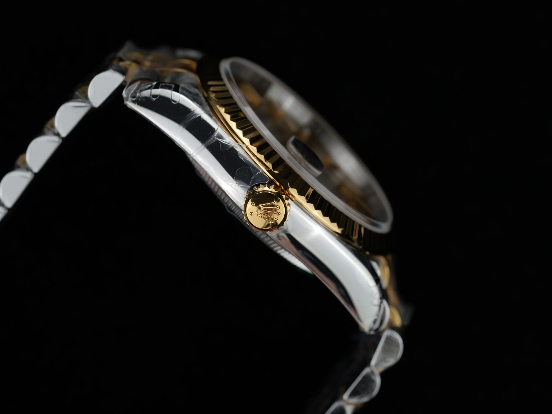 Rolex Two-Tone 36mm — photographed off the sweep
