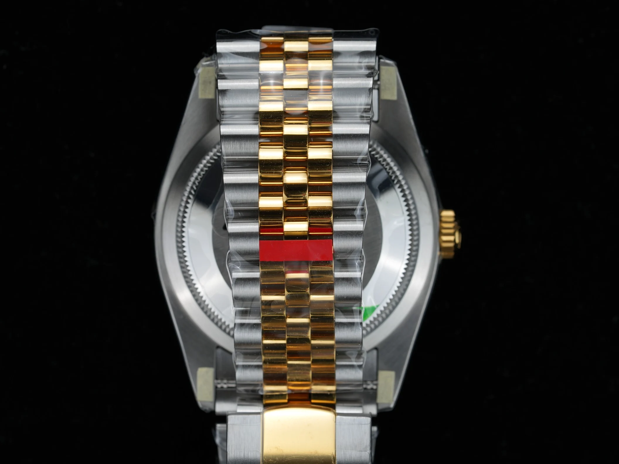 Rolex Two-Tone 36mm — photographed off the sweep