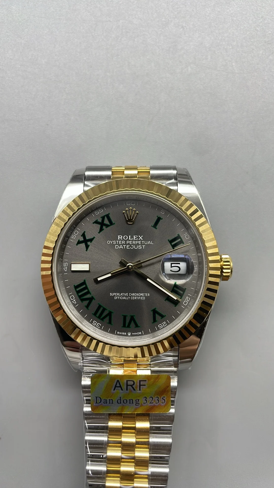 Rolex Two-Tone Green Dial 41mm