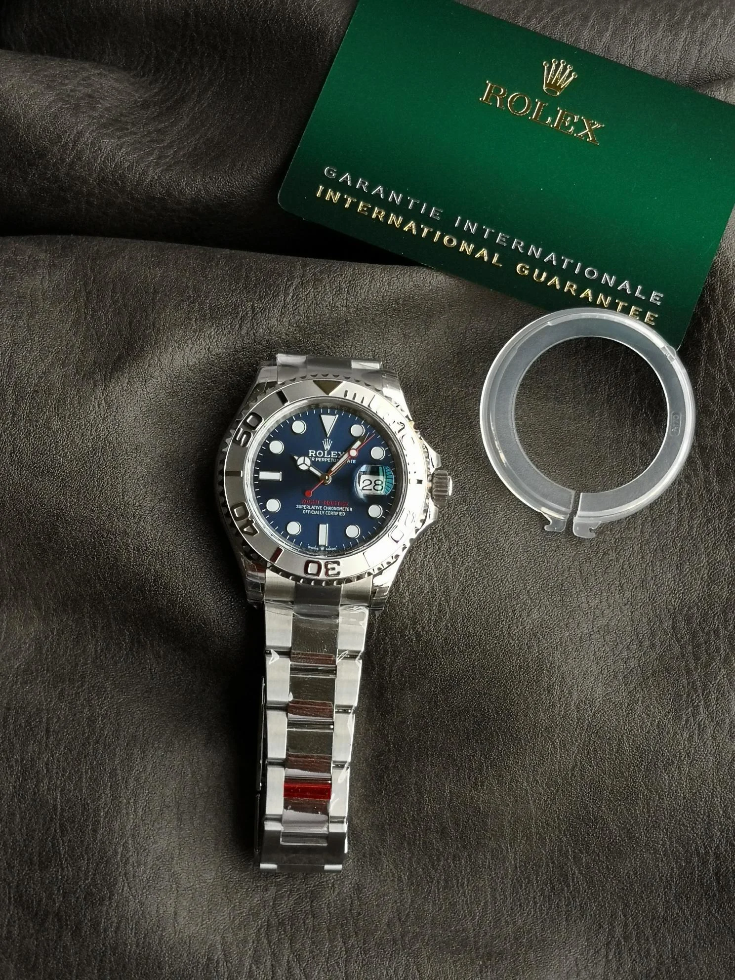 Rolex Yacht-Master 126622 — photographed off the sweep