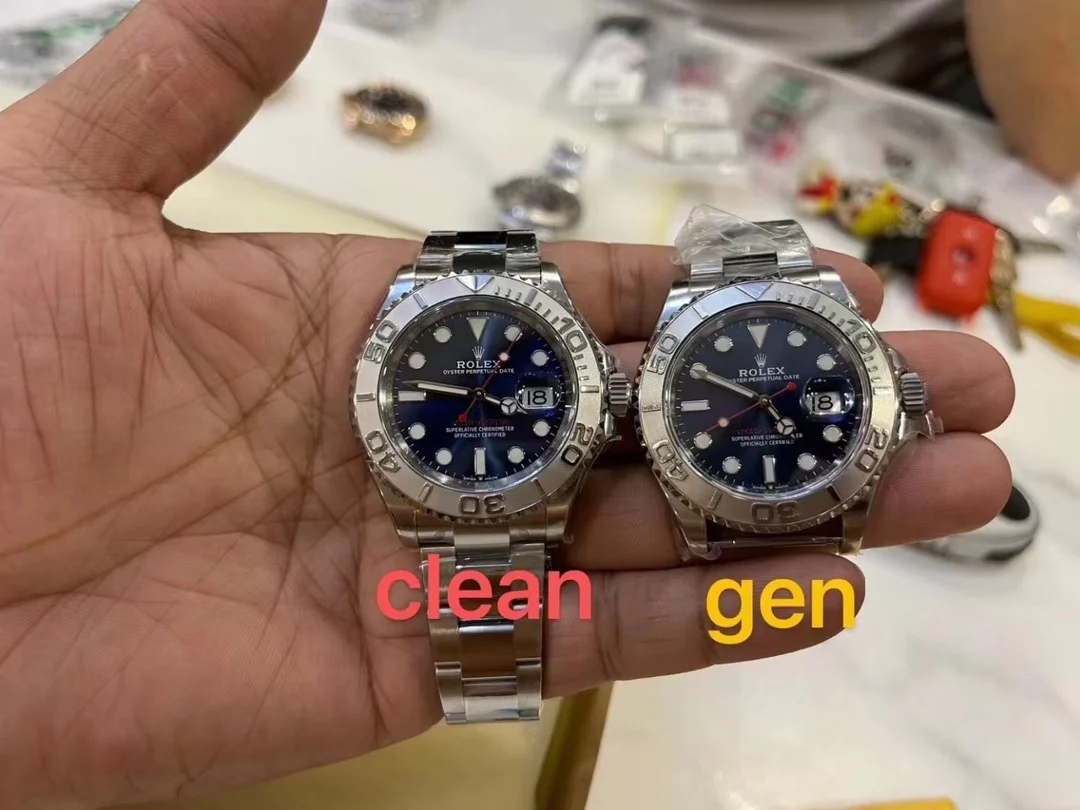 Rolex Yacht-Master — photographed off the sweep