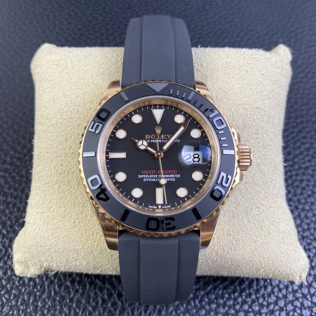 Rolex Yacht-Master 40mm — photographed off the sweep