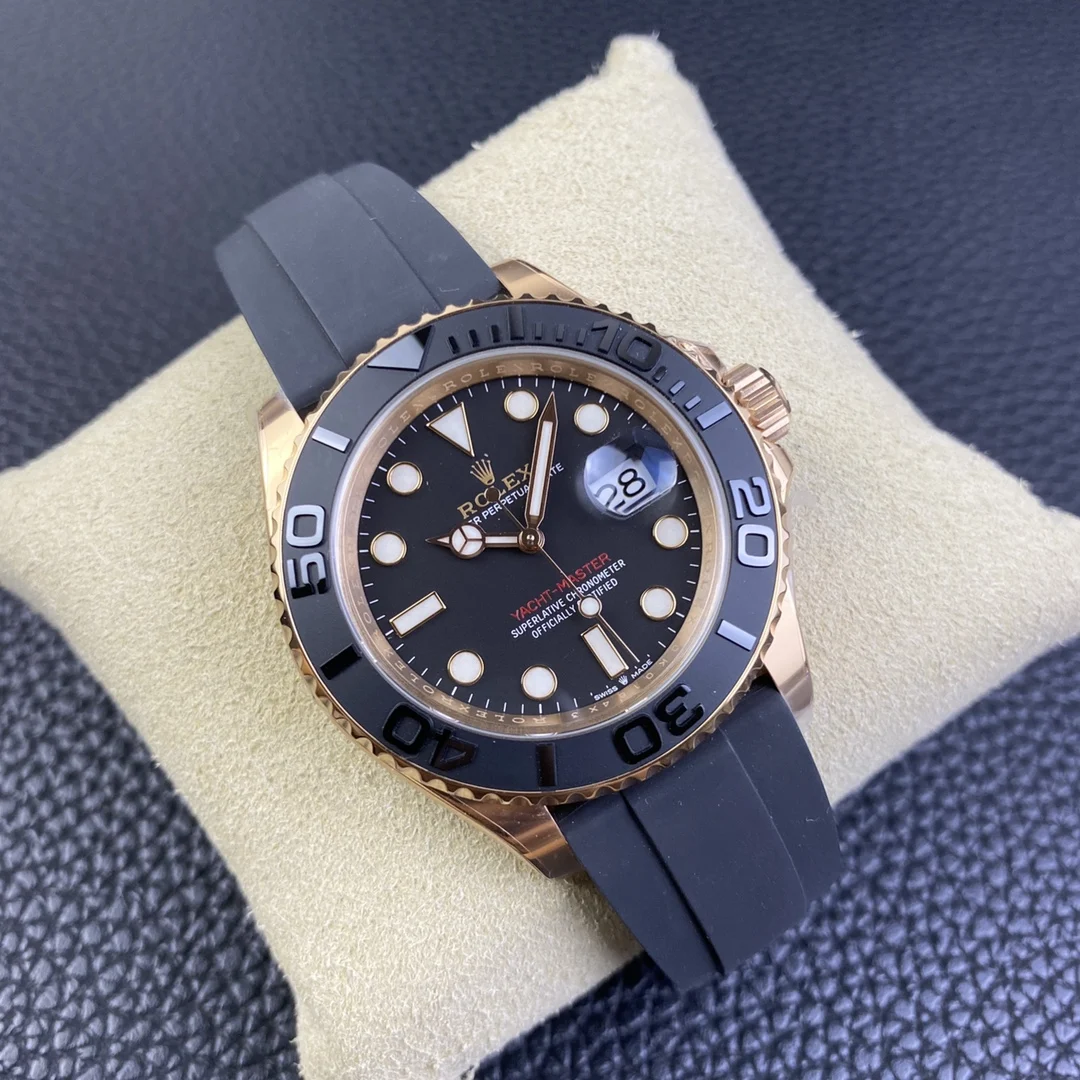 Rolex Yacht-Master 40mm — photographed off the sweep