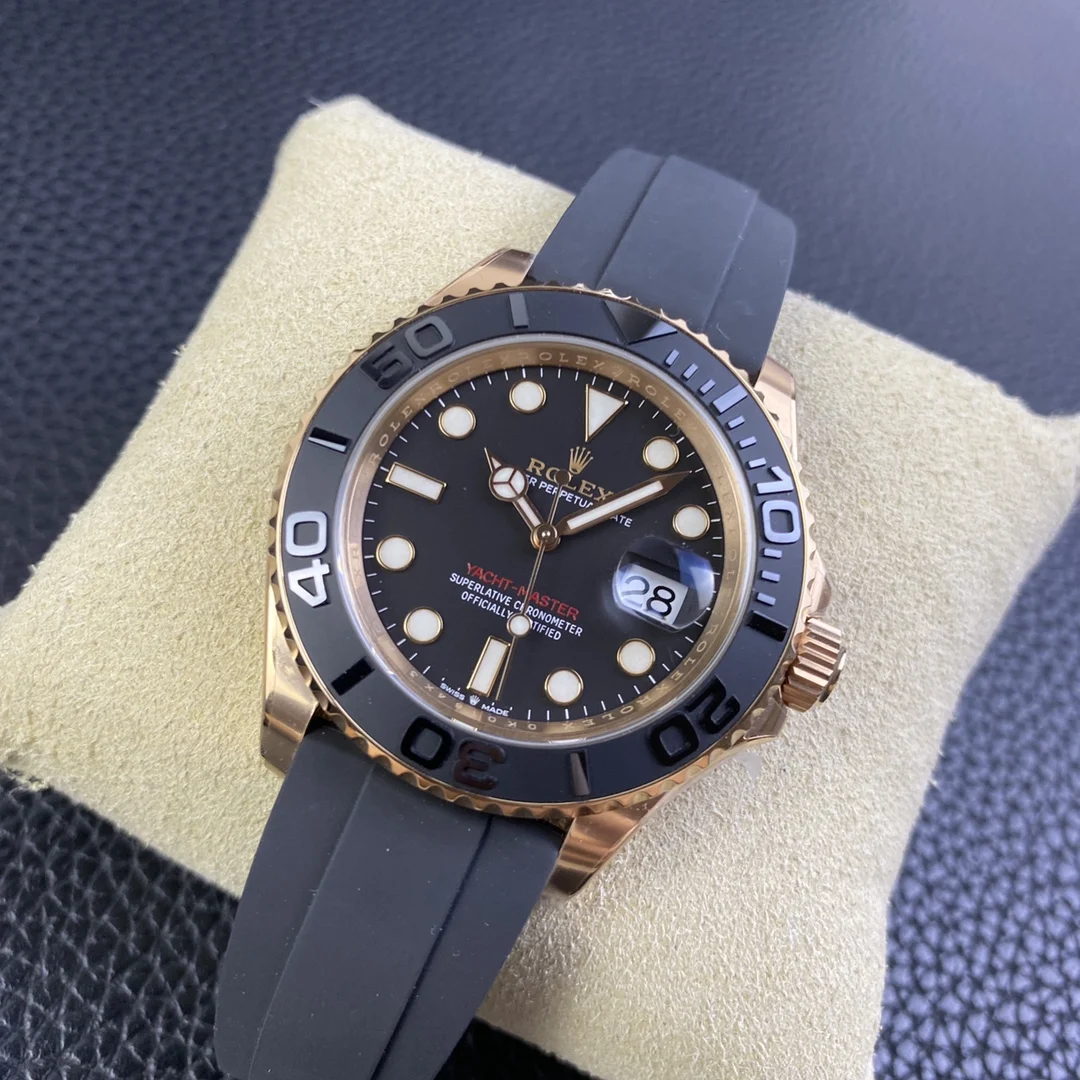 Rolex Yacht-Master 40mm — photographed off the sweep