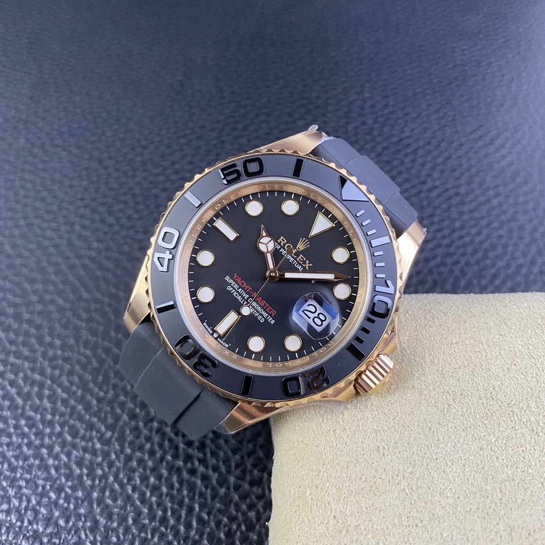 Rolex Yacht-Master 40mm — photographed off the sweep