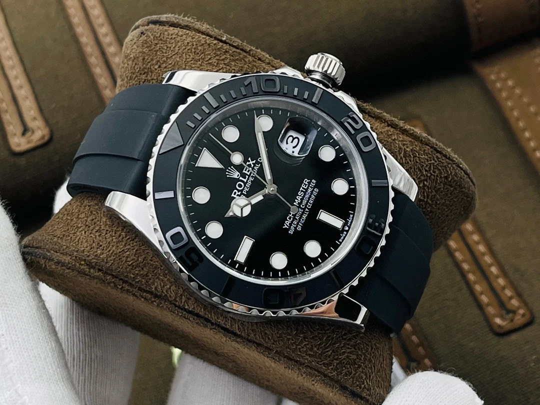 Rolex Yacht-Master 42mm — photographed off the sweep