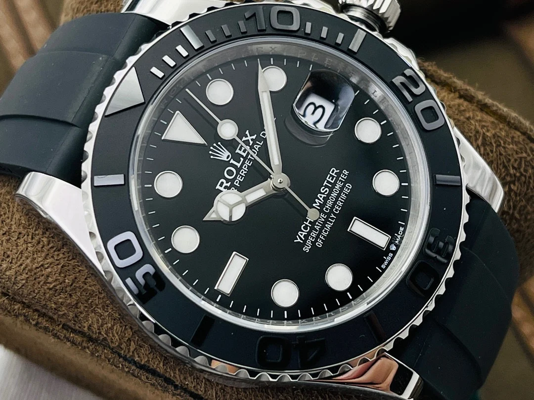 Rolex Yacht-Master 42mm — photographed off the sweep