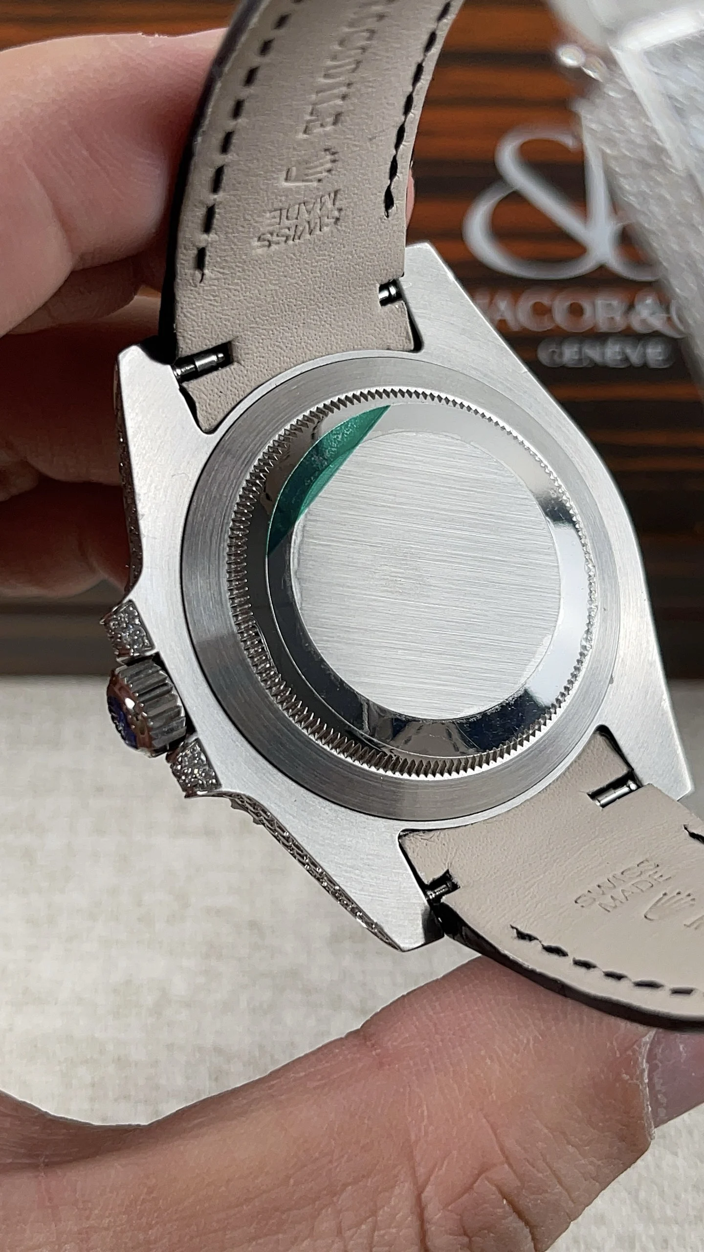 Rolex Yacht-Master — photographed off the sweep