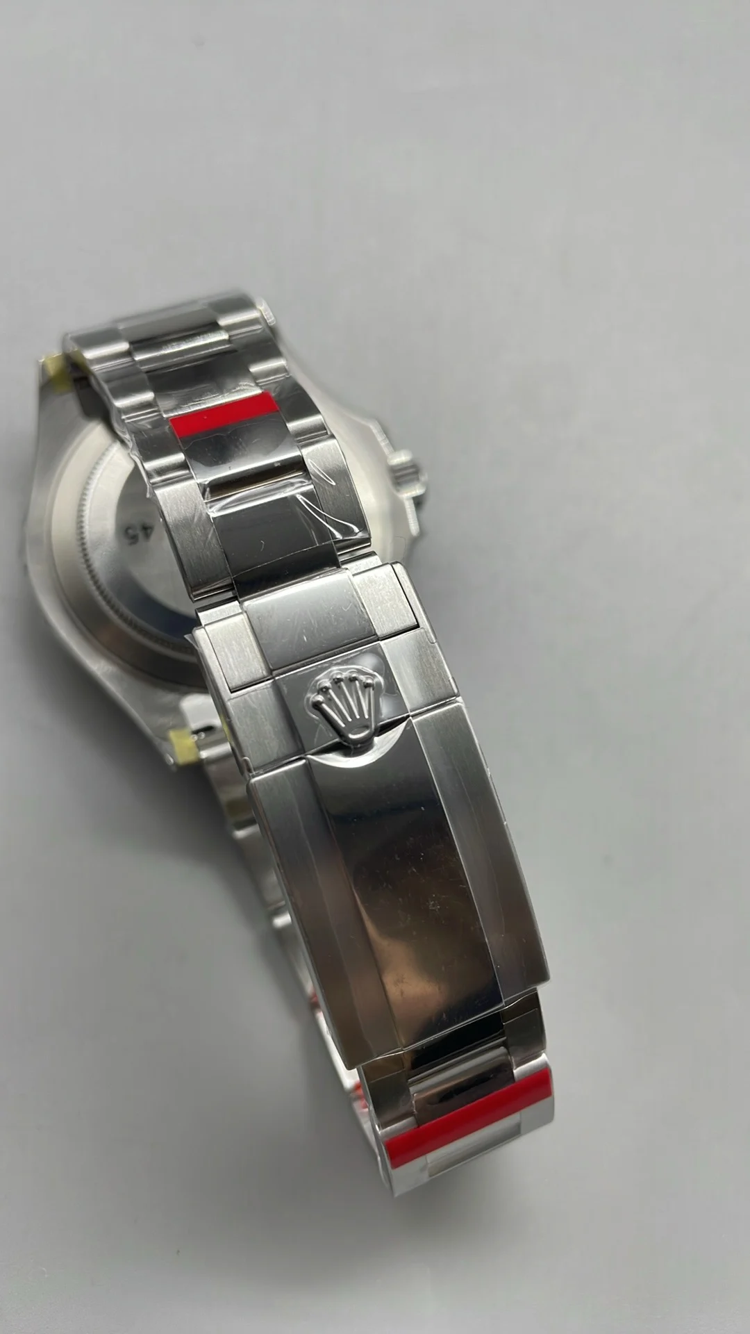 Rolex Yacht-Master Blue Dial 40mm — photographed off the sweep