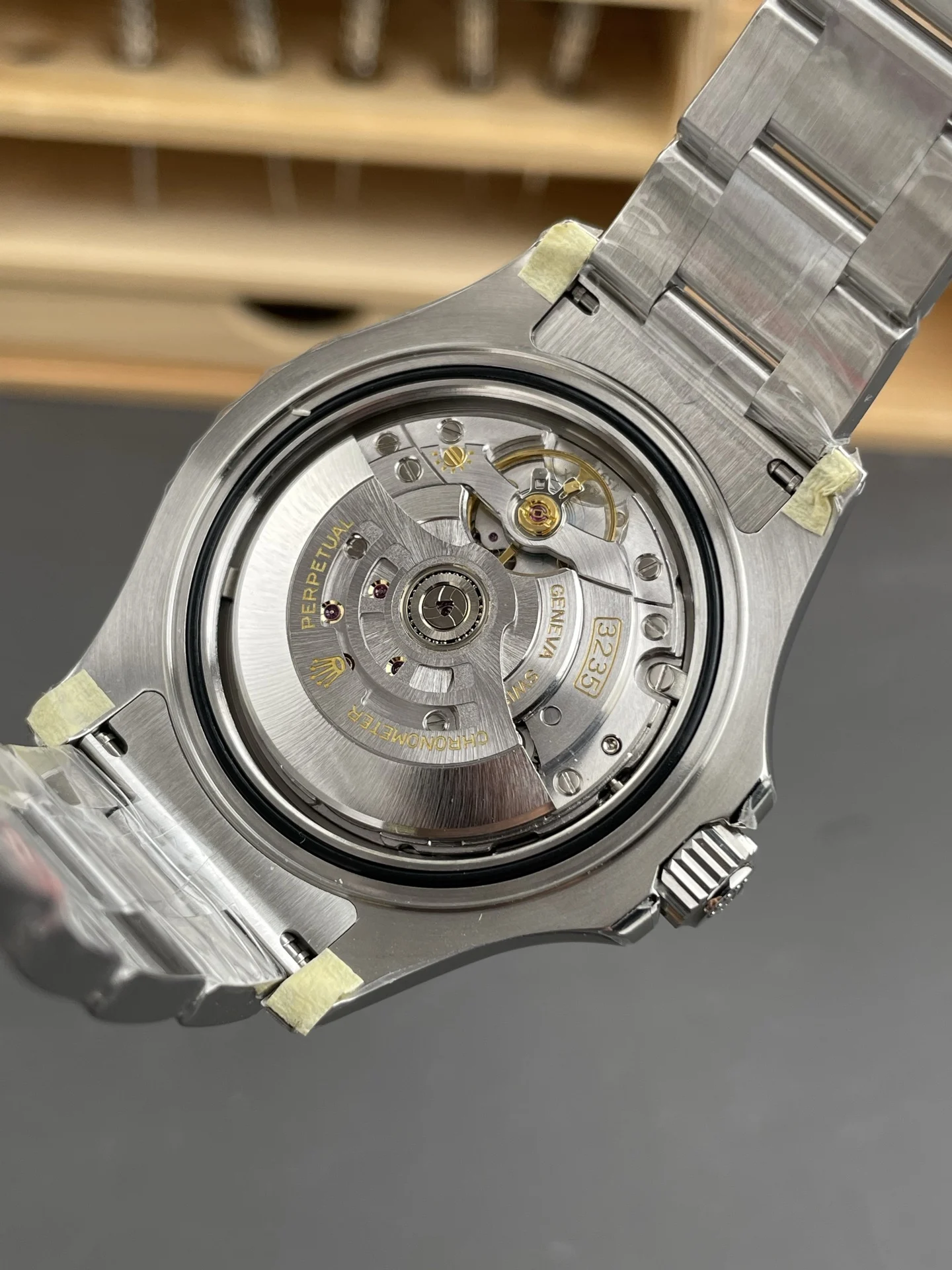Rolex Yacht-Master Grey Dial 40mm — photographed off the sweep
