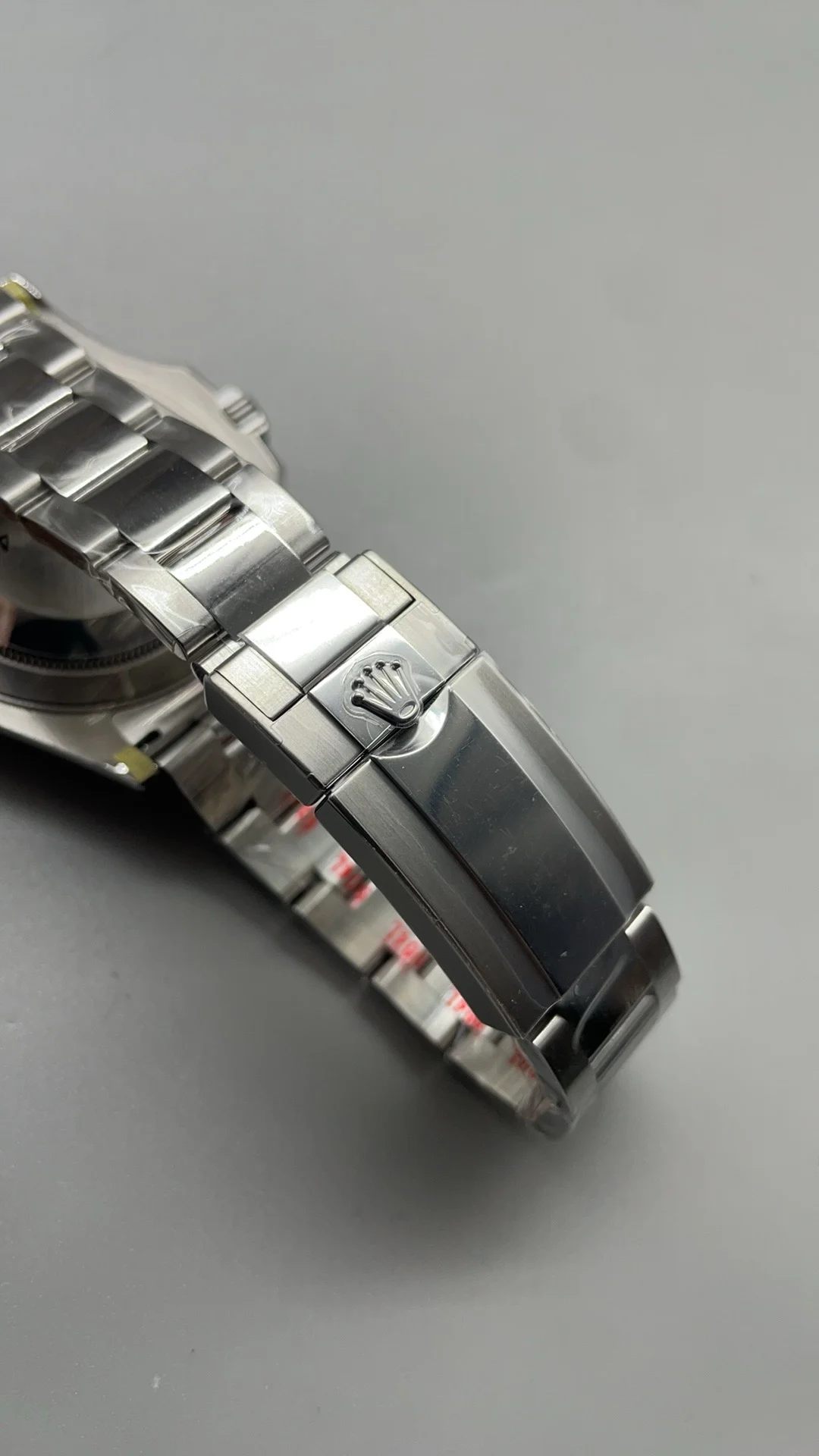 Rolex Yacht-Master Grey Dial 40mm — photographed off the sweep