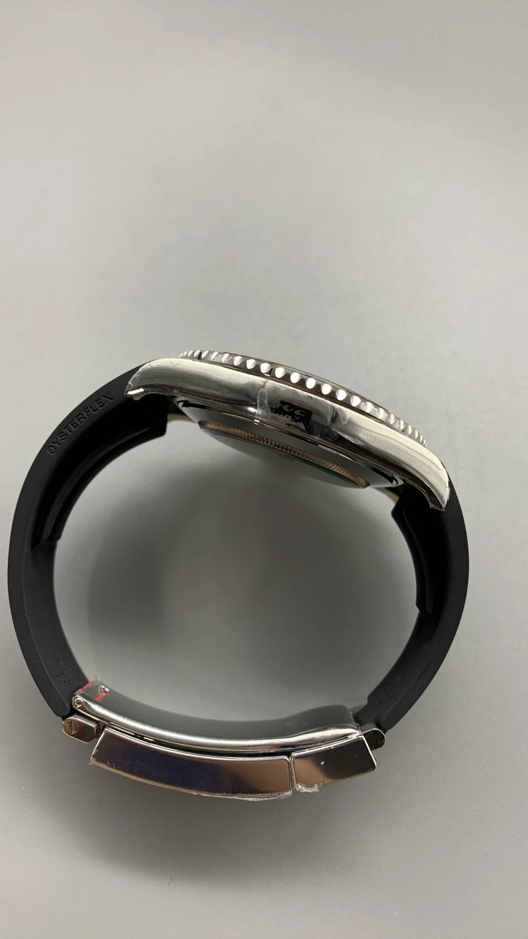 Rolex Yacht-Master Platinum 42mm — photographed off the sweep