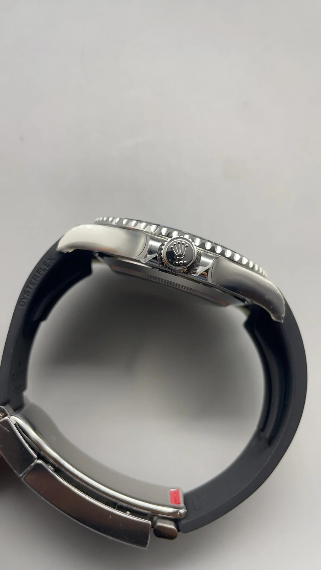 Rolex Yacht-Master Platinum 42mm — photographed off the sweep
