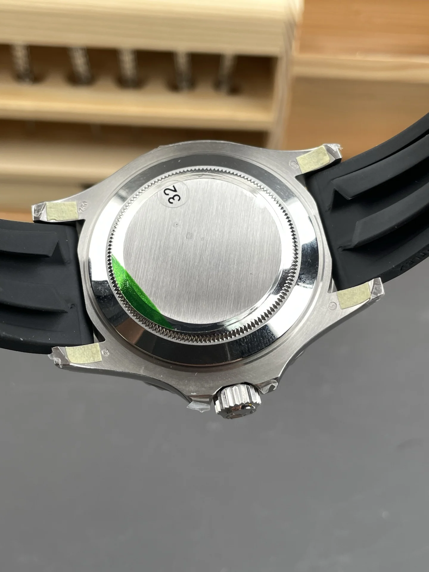 Rolex Yacht-Master Platinum 42mm — photographed off the sweep