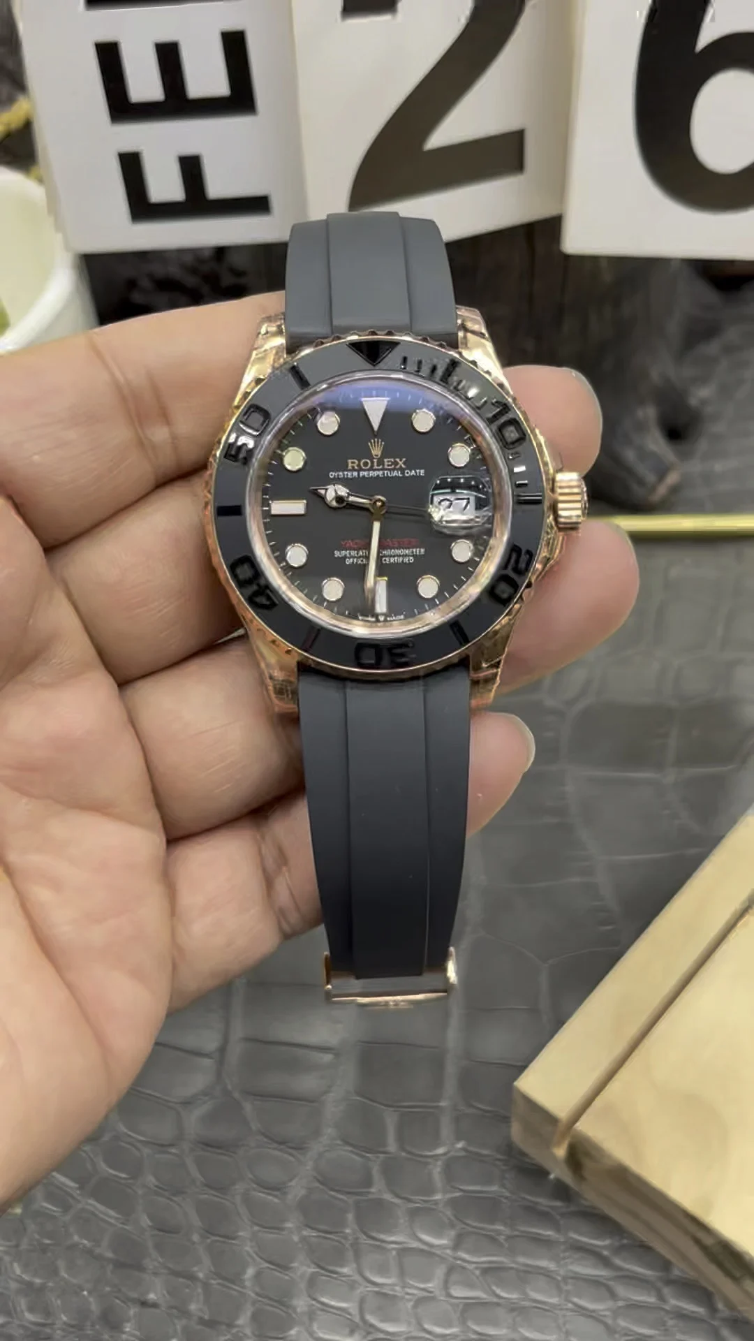 Rolex Yacht-Master Rose Gold 40mm