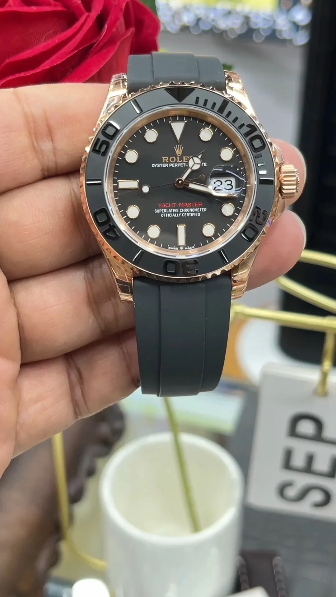 Rolex Yacht-Master Rose Gold