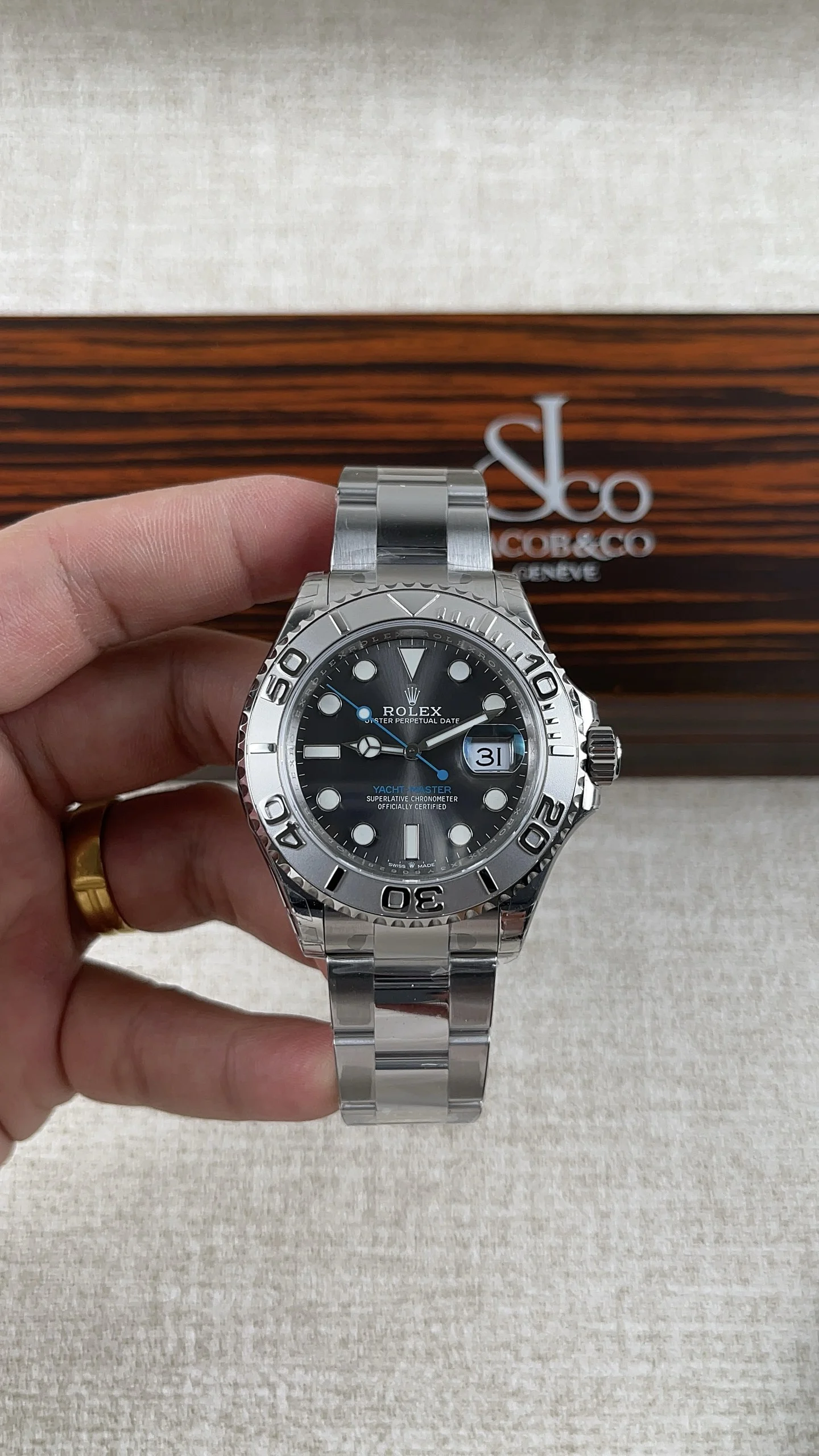 Rolex Yacht-Master Silver Dial