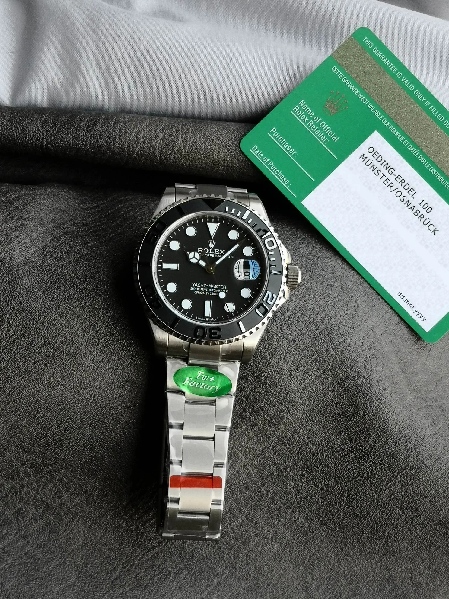 Rolex Yacht-Master Titanium Blue Dial