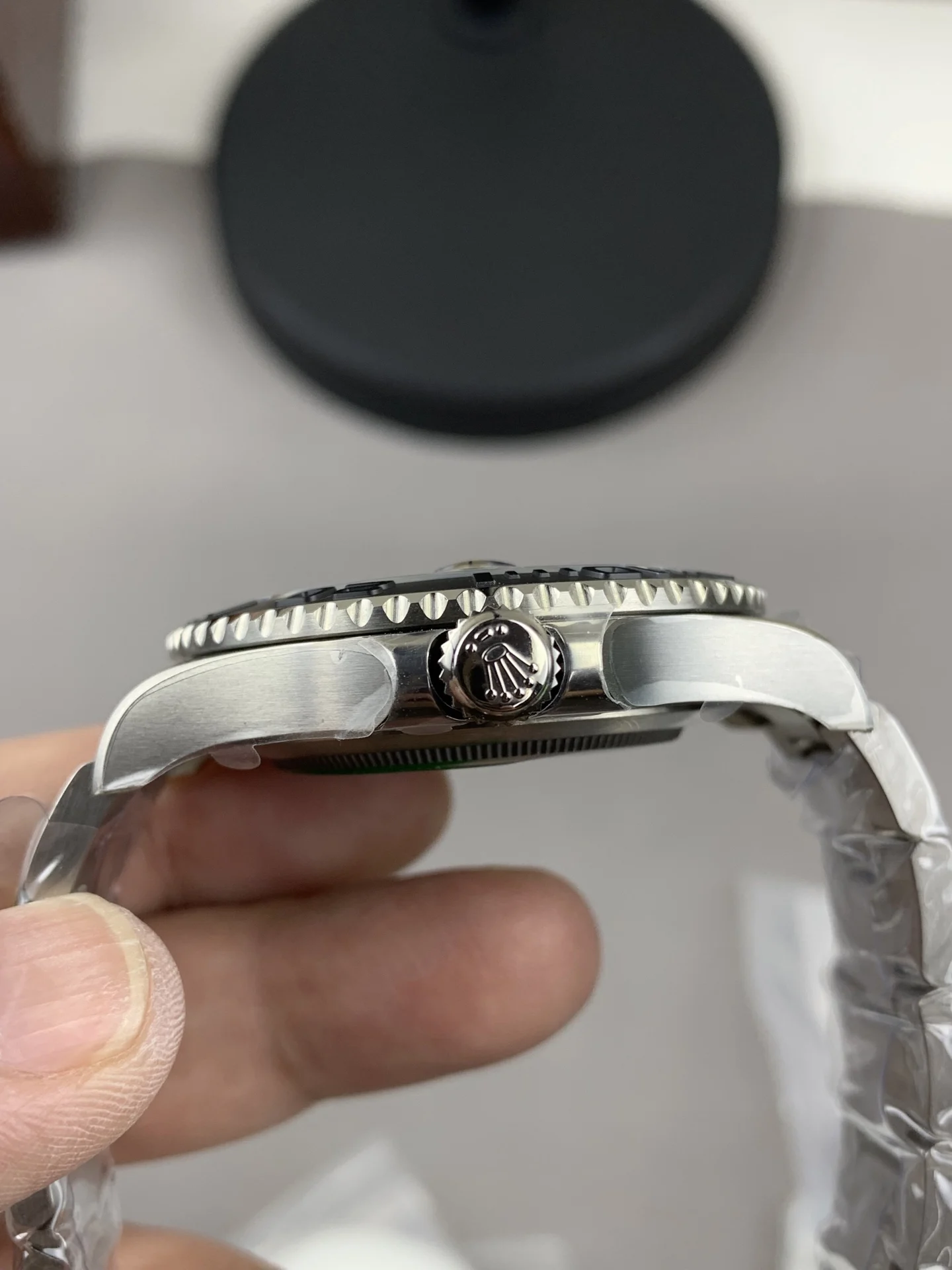 Rolex Yacht-Master Titanium — photographed off the sweep