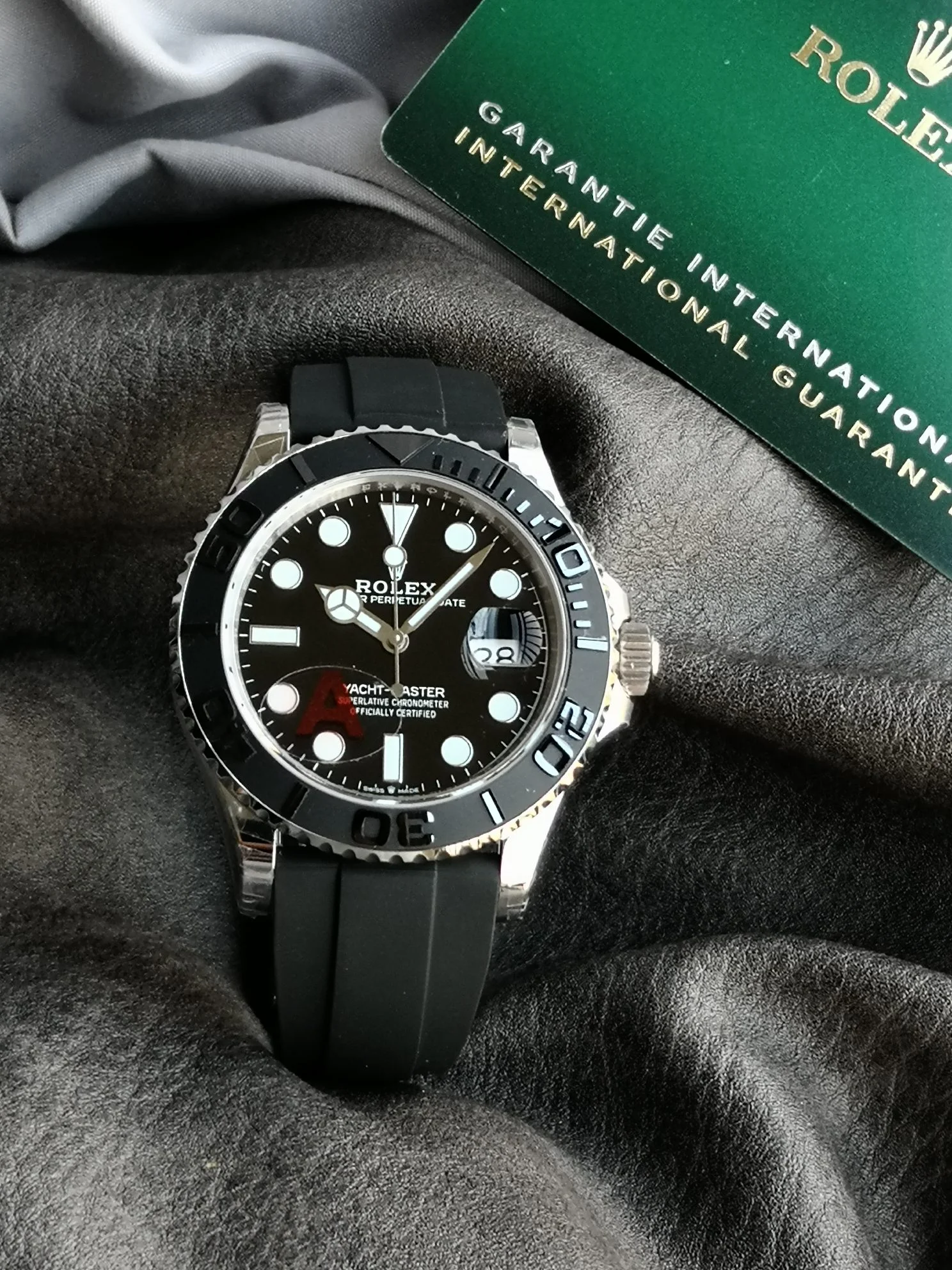 Rolex Yacht-Master White Gold Black Dial 42mm