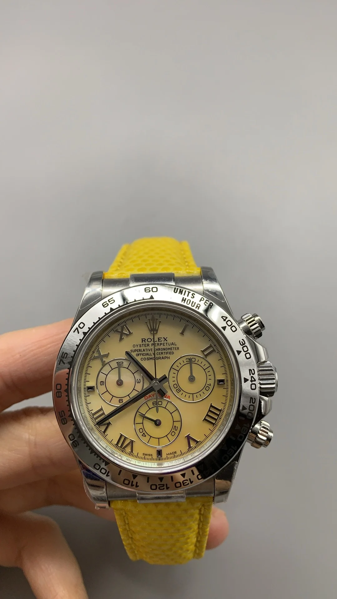 Rolex Yellow Dial