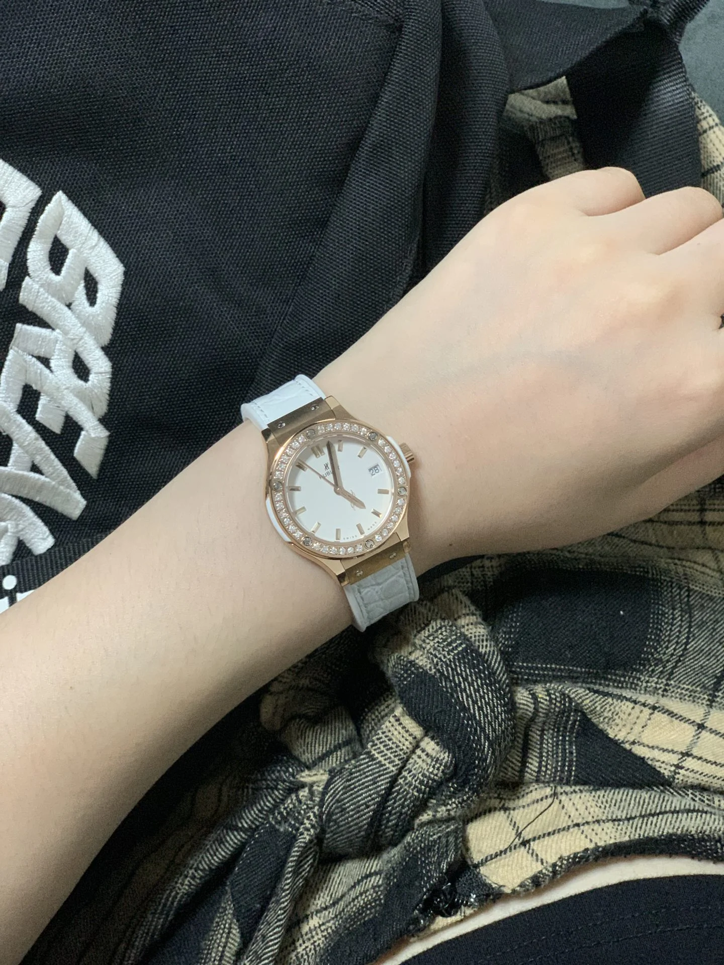 Rose Gold Hand Photos — photographed off the sweep