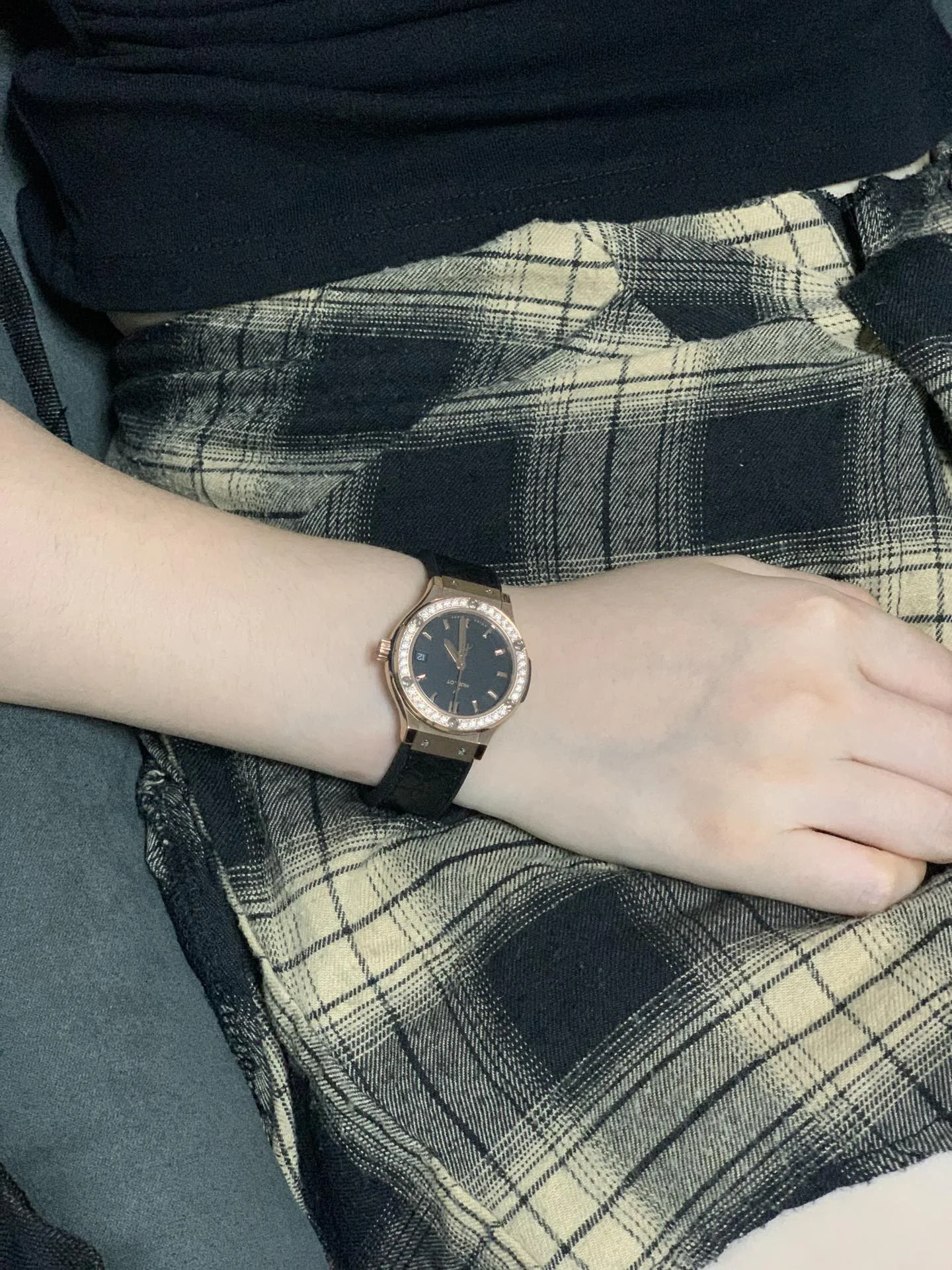Rose Gold Hand Photos — photographed off the sweep