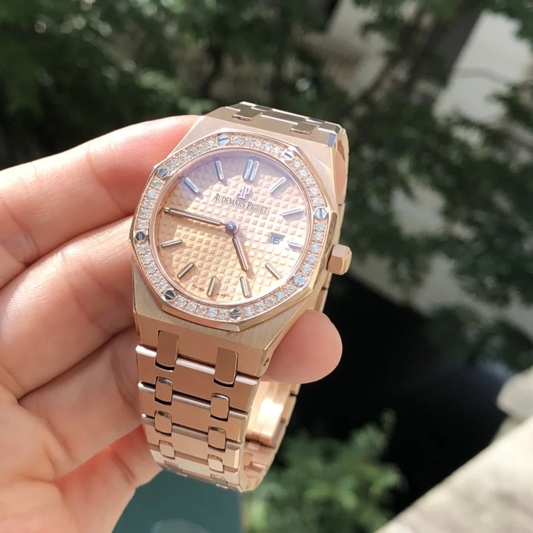 rose gold rose gold dial