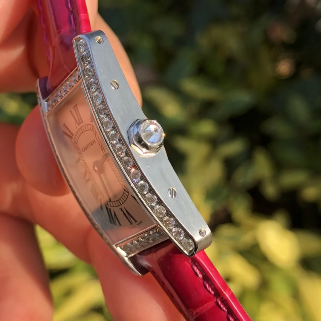 Sapphire crystal glass crystal — photographed off the sweep