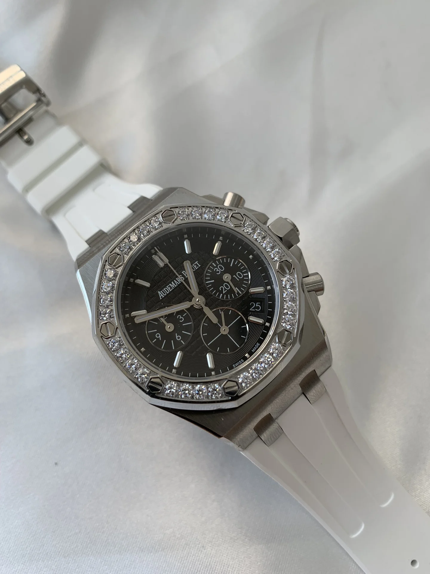 Silver Black — photographed off the sweep