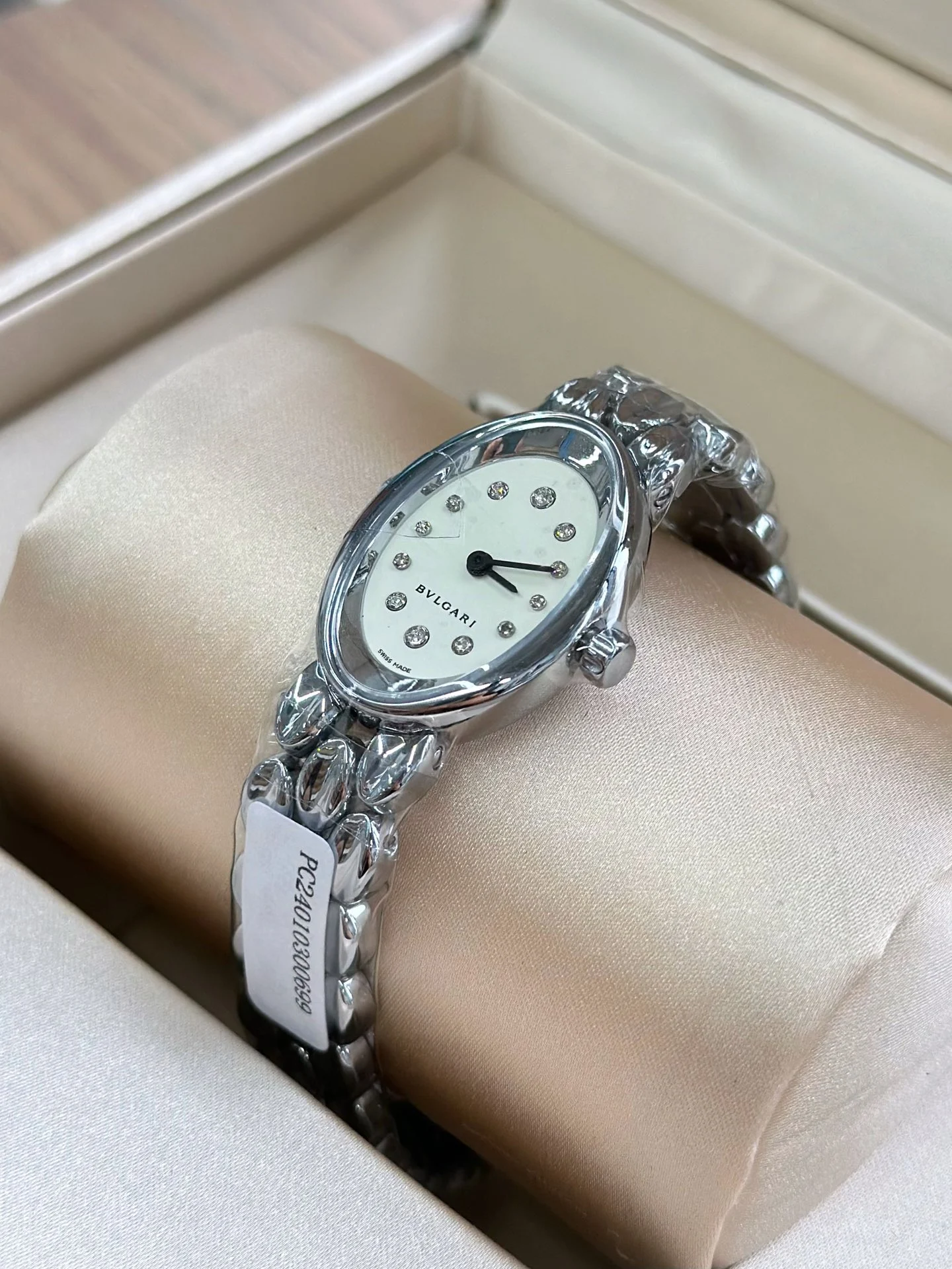Silver platinum — photographed off the sweep