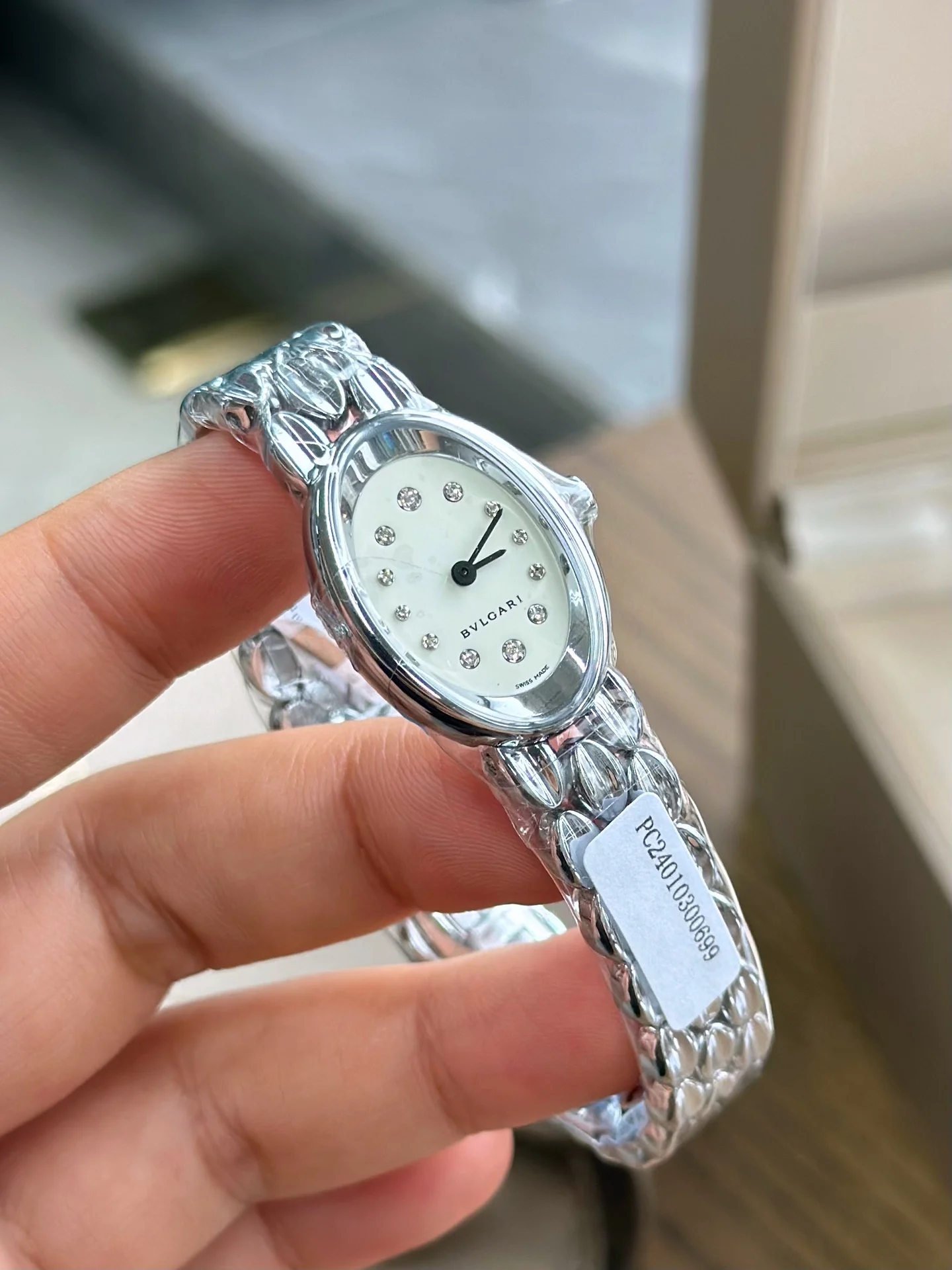 Silver platinum — photographed off the sweep