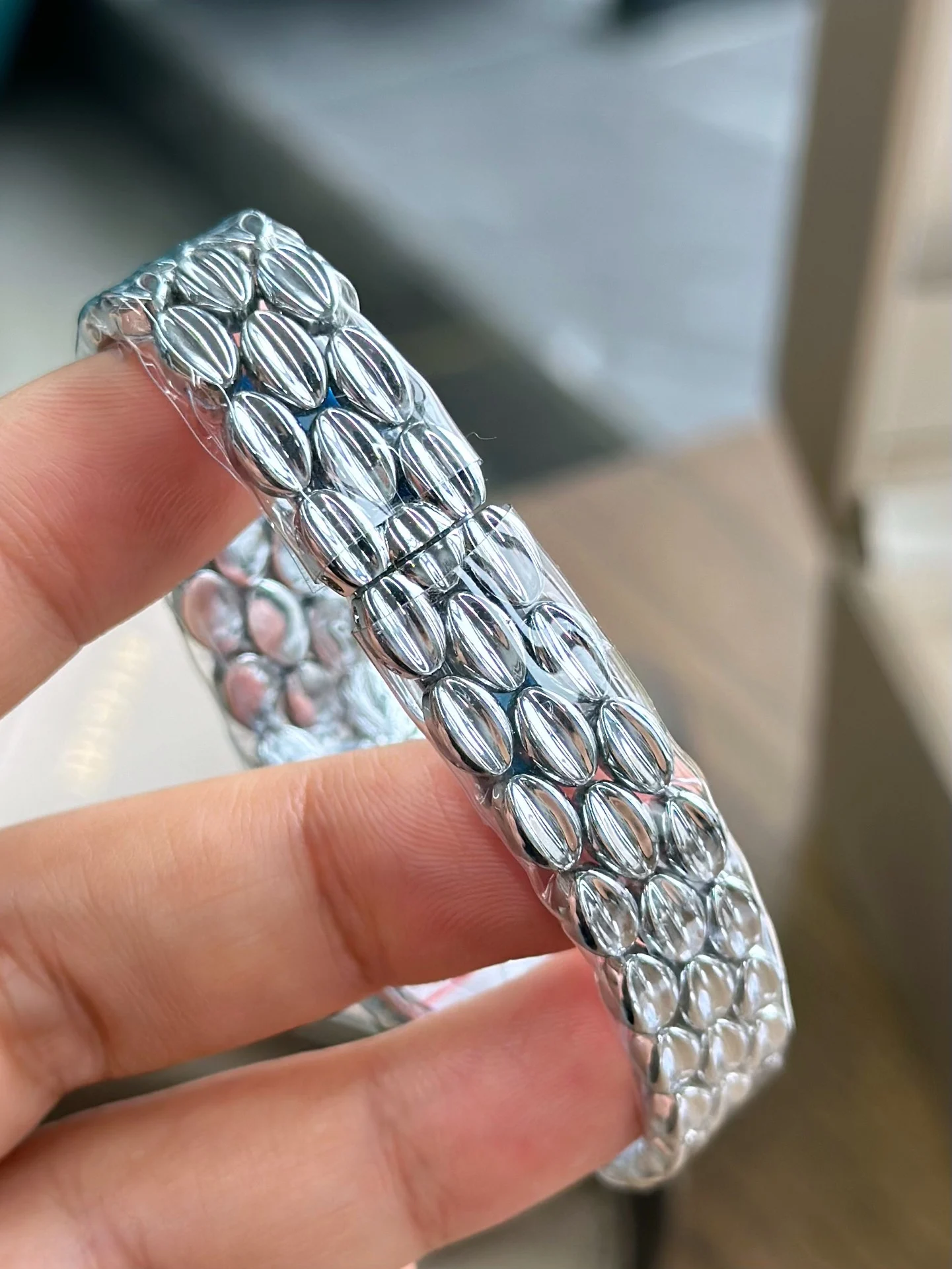 Silver platinum — photographed off the sweep