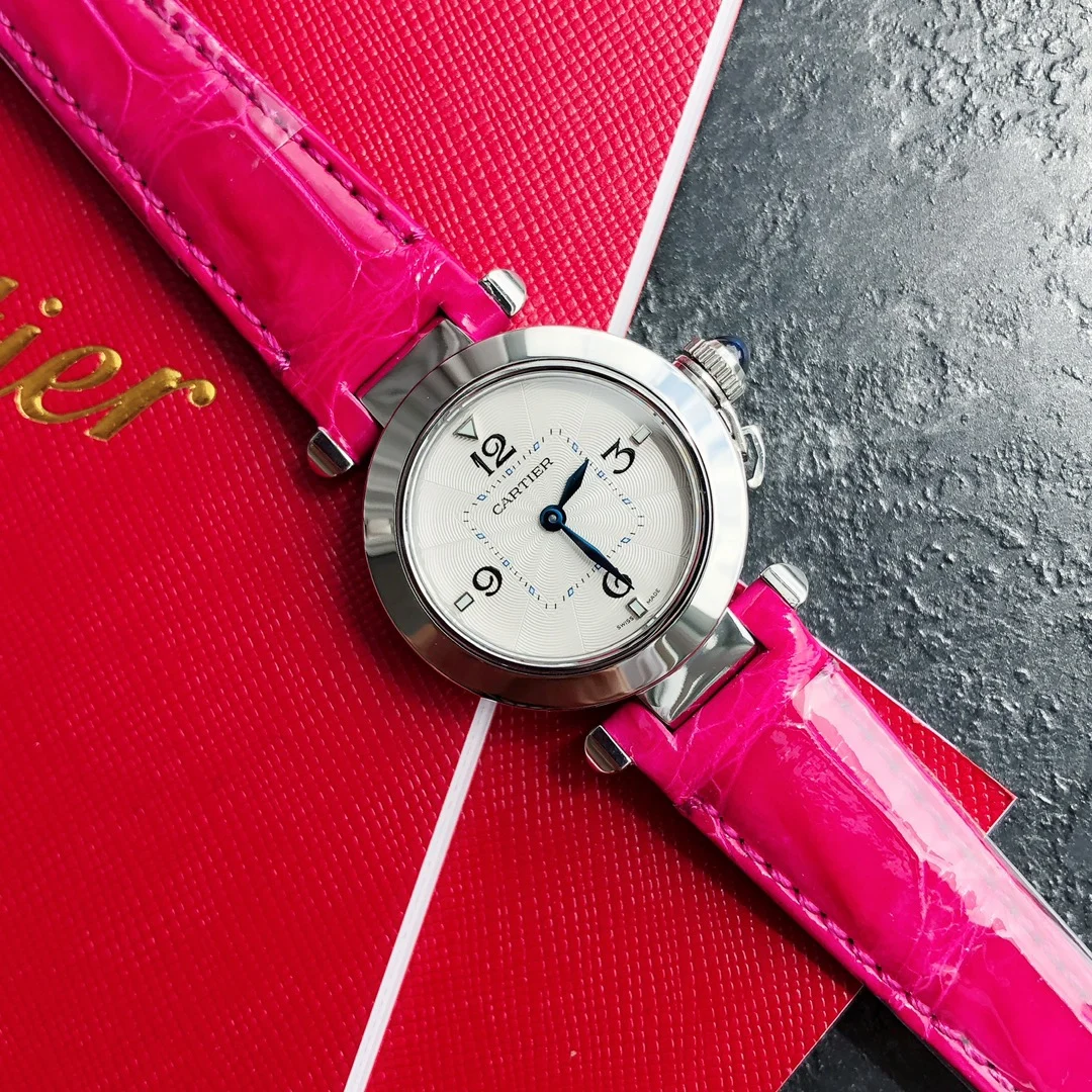 Style 4 Rose Red and Silver — photographed off the sweep