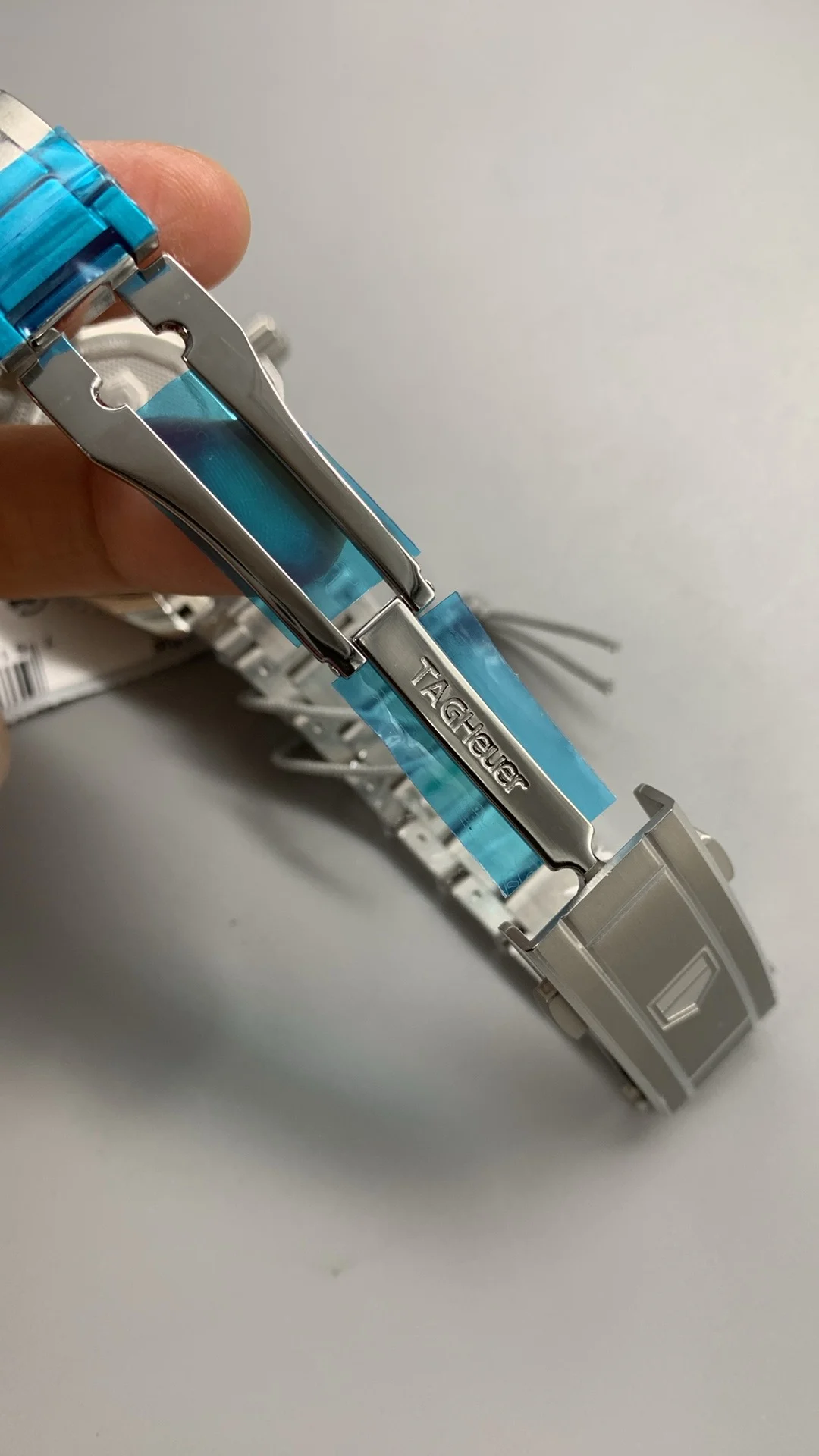 TAG Heuer 36mm — photographed off the sweep