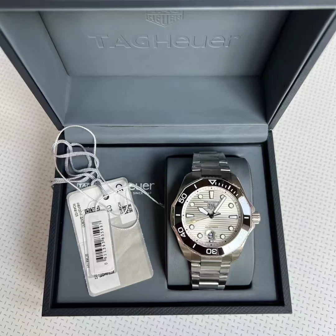 TAG Heuer Aquaracer — photographed off the sweep