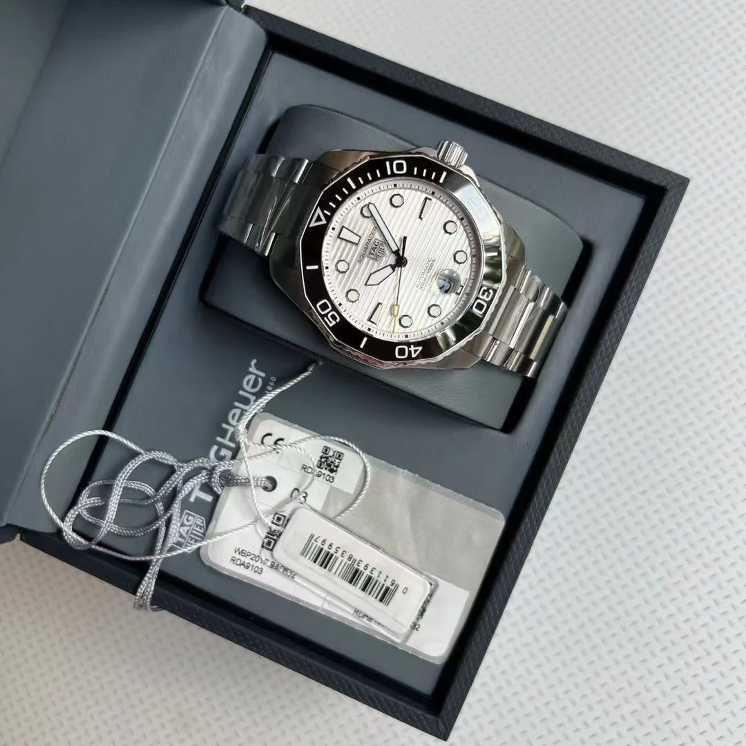 TAG Heuer Aquaracer — photographed off the sweep
