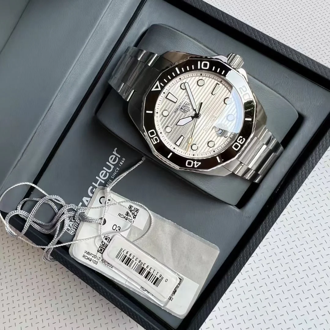 TAG Heuer Aquaracer — photographed off the sweep