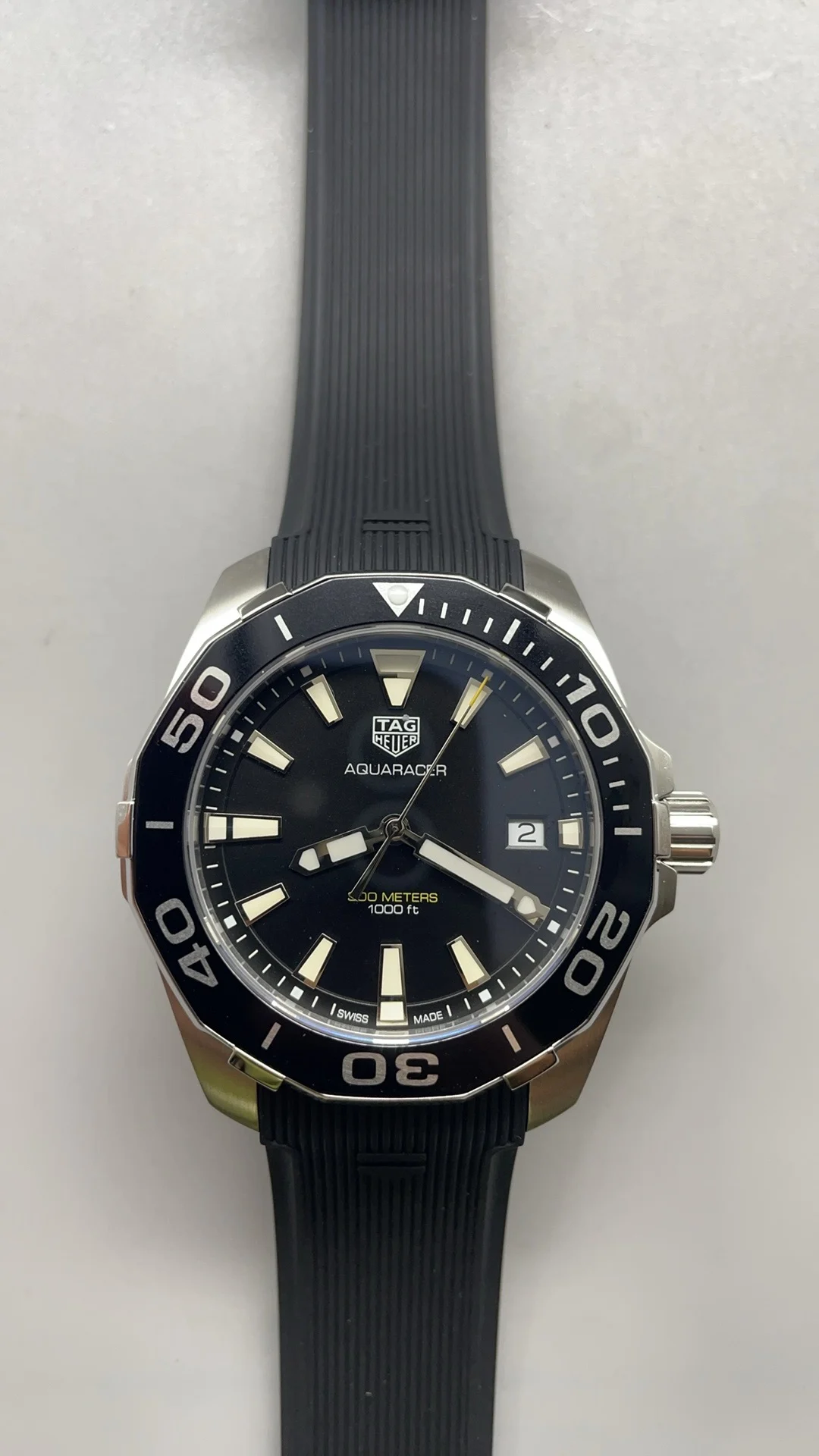 TAG Heuer Black Dial 41mm
