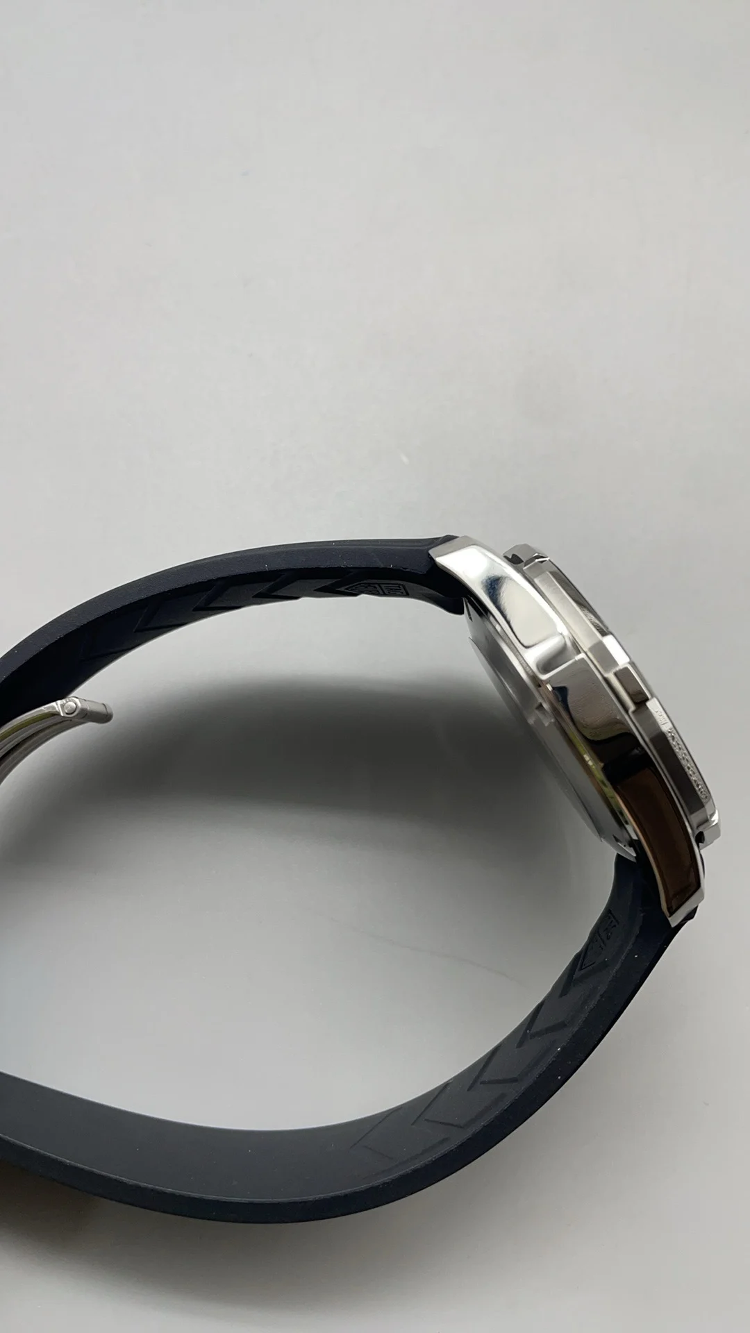 TAG Heuer Black Dial 41mm — photographed off the sweep
