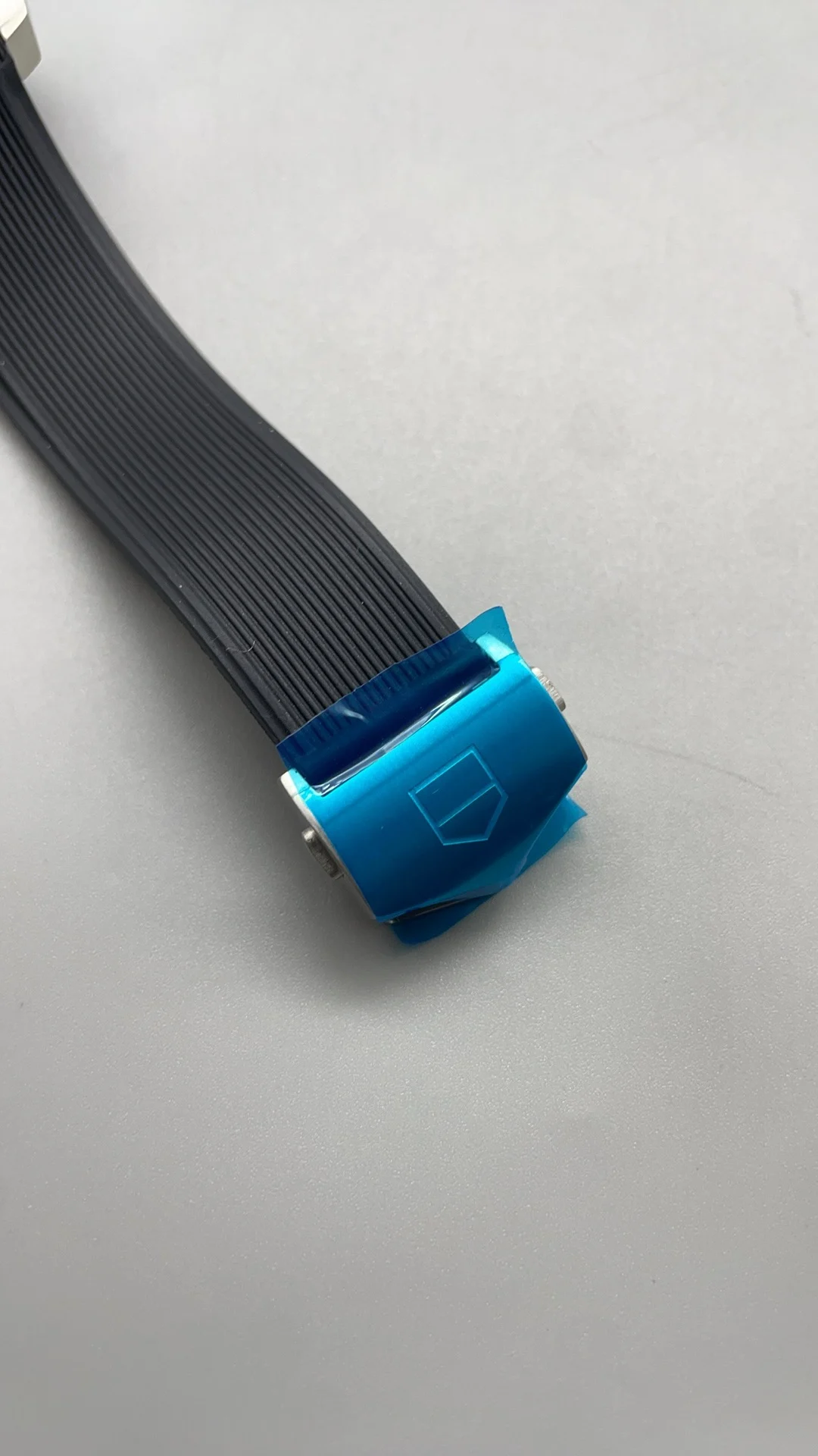 TAG Heuer Black Dial 41mm — photographed off the sweep